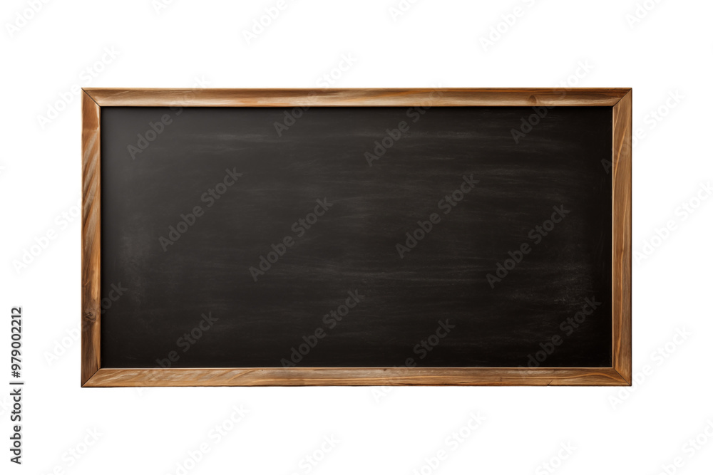 Empty a blackboard with a brown wooden frame. Suitable for educational, restaurant, or office designs. Perfect for showcasing menus and schedules. Generative AI Empty a blackboard with a brown wooden frame. Suitable for educational, restaurant, or office designs. Perfect for showcasing menus and schedules. Generative AI