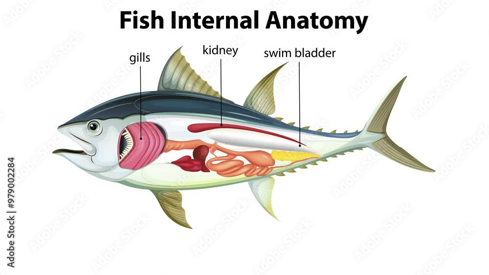 Fish Internal Anatomy Diagram Fish Internal Anatomy Diagram