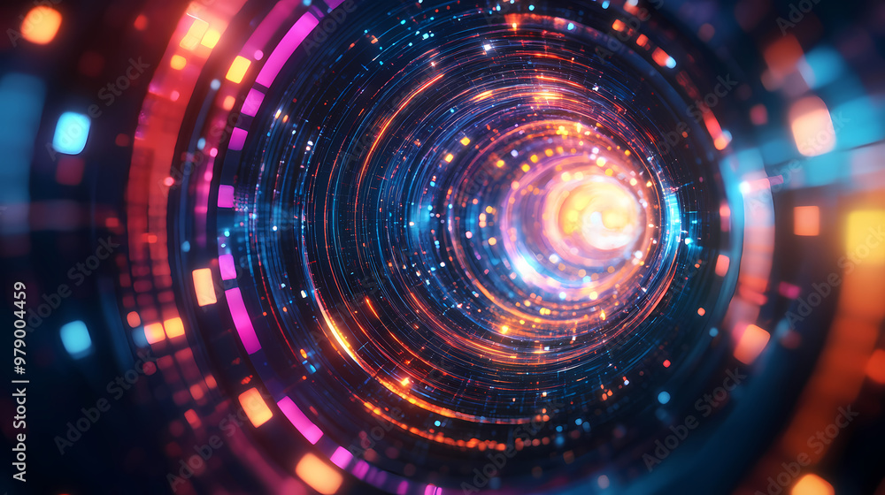 Rotating light energy vortex Rotating light energy vortex