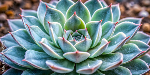 Close-up of a Chalk Liveforever Succulent plant (Dudleya pulverulenta) with powdery leaves, succulent