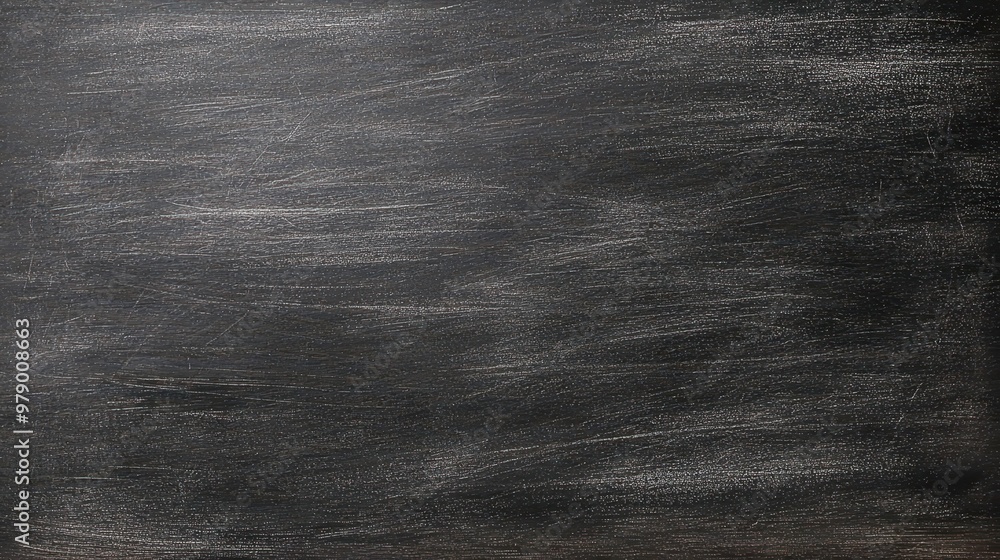 Fototapeta premium Black Wooden Texture With White Scratches