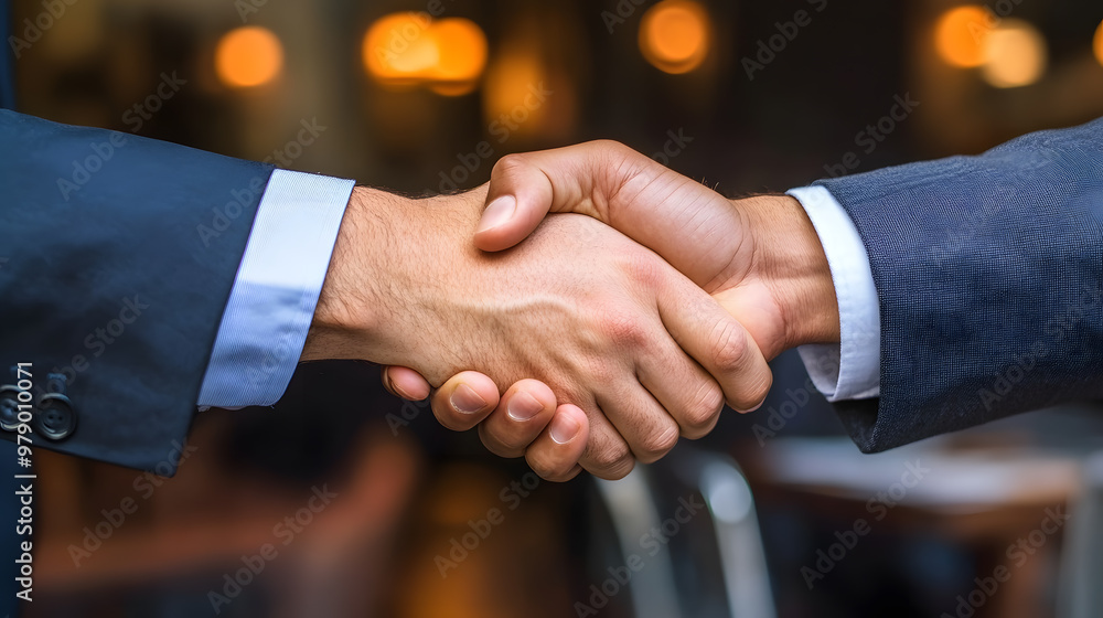 Closeup of handshake of business partners
Closeup of handshake of business partners