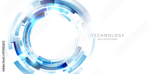 Abstract technology background, modern design vector illustration