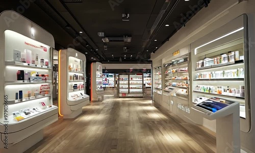 Modern Pharmacy Interior Design