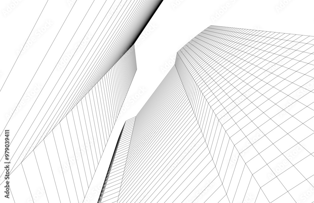 Abstract architectural background Abstract architectural background