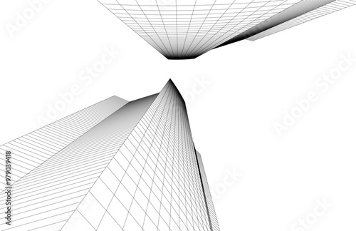 Abstract architectural background 