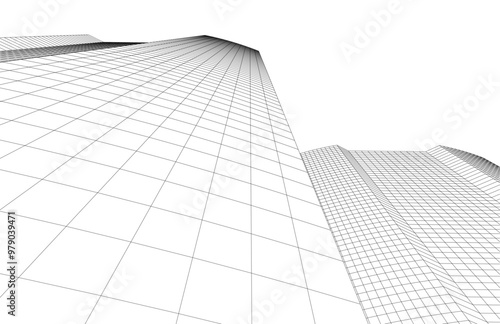 Abstract architectural background 