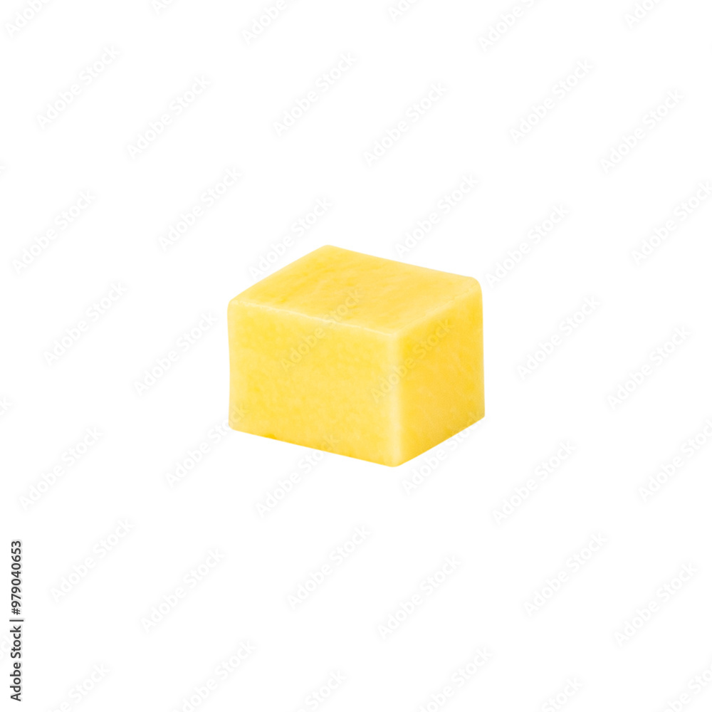 Cube Mango, cutout, full depth of field. Cube Mango, cutout, full depth of field.
