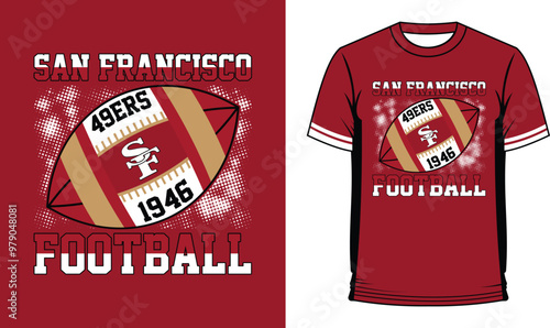 San Francisco 49ers 1946 Football T-Shirts Design