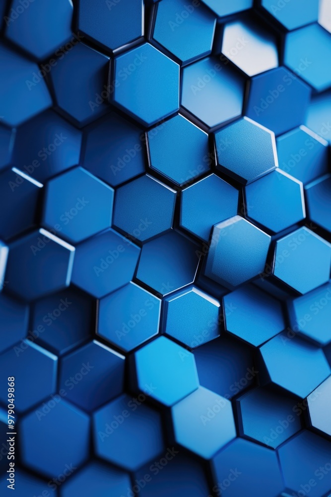 Close-up of blue cubes Close-up of blue cubes