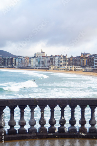 Playa la Concha. San Sebastian-Donostia photo