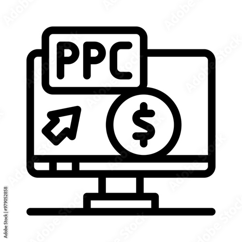 PPC line icon
