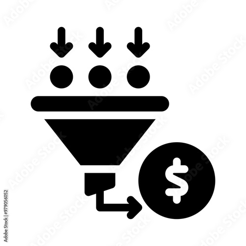 conversion glyph icon