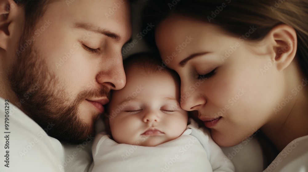 Loving Parents Tenderly Tucking Their Child into Bed and Giving a Soft Goodnight Kiss as the Child Drifts Off to Sleep in a Cozy Peaceful Bedroom Scene Loving Parents Tenderly Tucking Their Child into Bed and Giving a Soft Goodnight Kiss as the Child Drifts Off to Sleep in a Cozy Peaceful Bedroom Scene