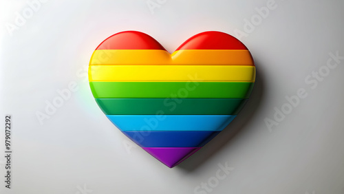 Rainbow heart representing love and diversity , colorful, symbol, LGBTQ+, pride, equality, vibrant Free Download Rainbow heart representing love and diversity , colorful, symbol, LGBTQ+, pride, equality, vibrant - GFXLoad