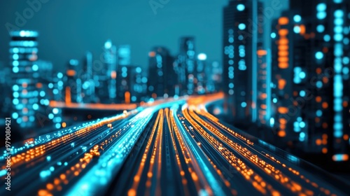 Cutting edge technology analyzing real time traffic data to enable data driven decision making and optimize city infrastructure transportation flow and urban management for enhanced mobility