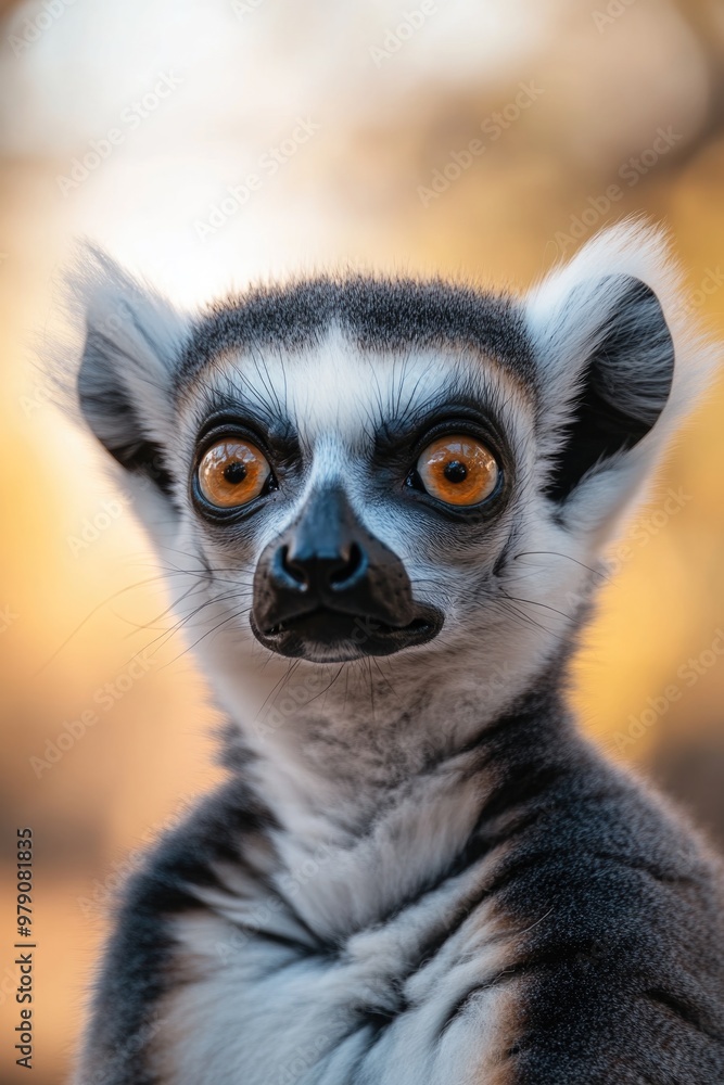 Ring Tailed Lemur Close Up, Ring Tailed Lemur Close Up,