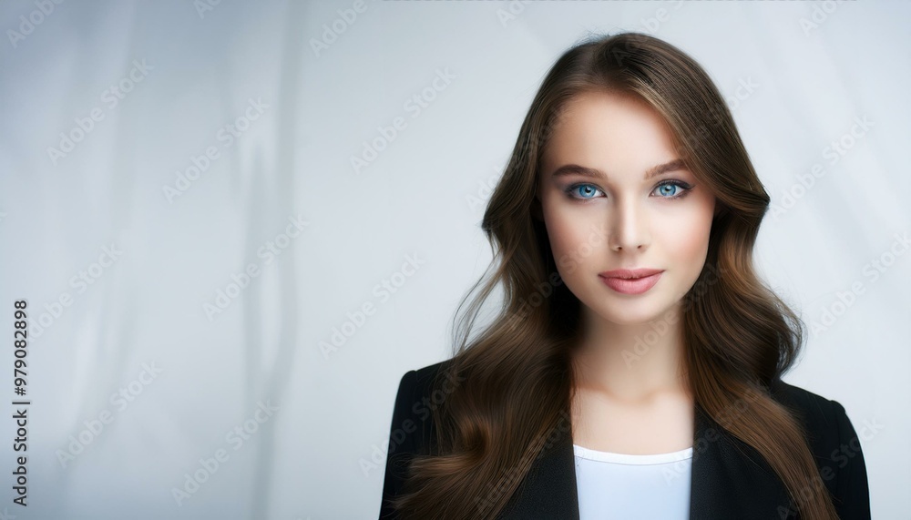 Portrait of a young beautiful woman Portrait of a young beautiful woman