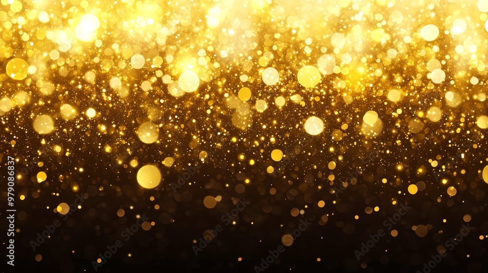 Gold Sparkler Background, Abstract Golden Fireworks for Greeting Card, Banner. New Years Eve Gold Sparkler Background, Abstract Golden Fireworks for Greeting Card, Banner. New Years Eve