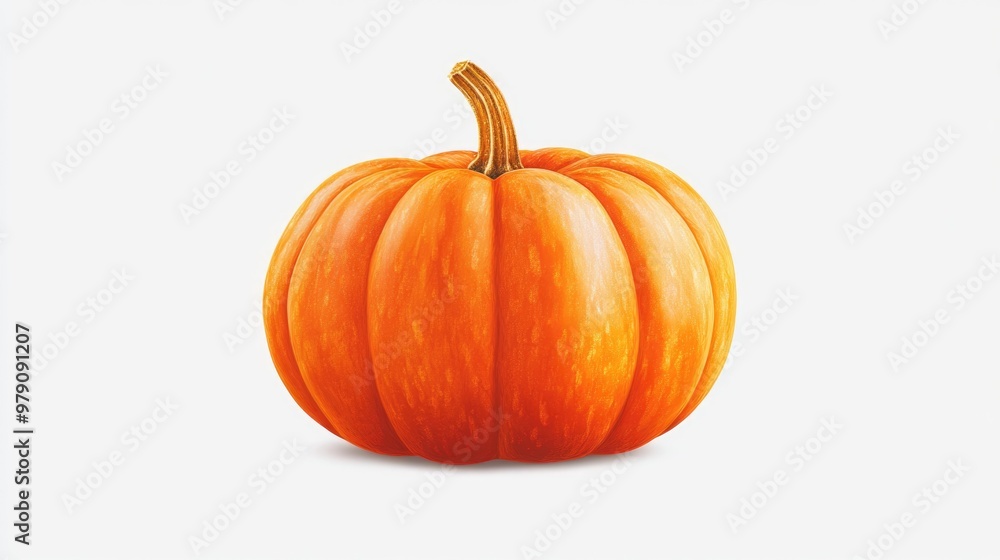 Pumpkin on White Surface Pumpkin on White Surface