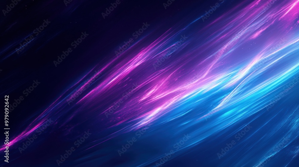 A vibrant abstract background featuring flowing blue and pink light streaks. A vibrant abstract background featuring flowing blue and pink light streaks.