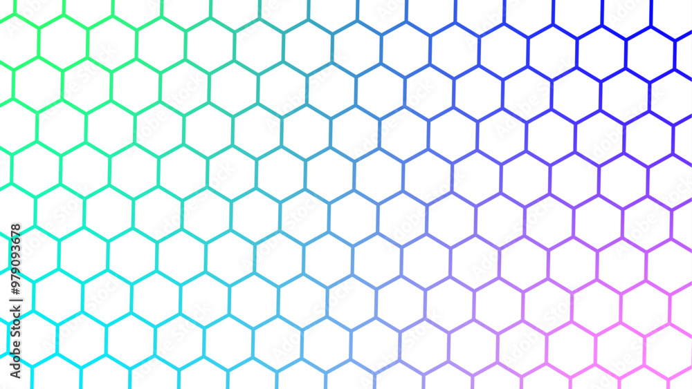 Seamless bright white abstract honeycomb background. White and multicolor hexagon honeycomb geometric copy space. Seamless bright white abstract honeycomb background. White and multicolor hexagon honeycomb geometric copy space.