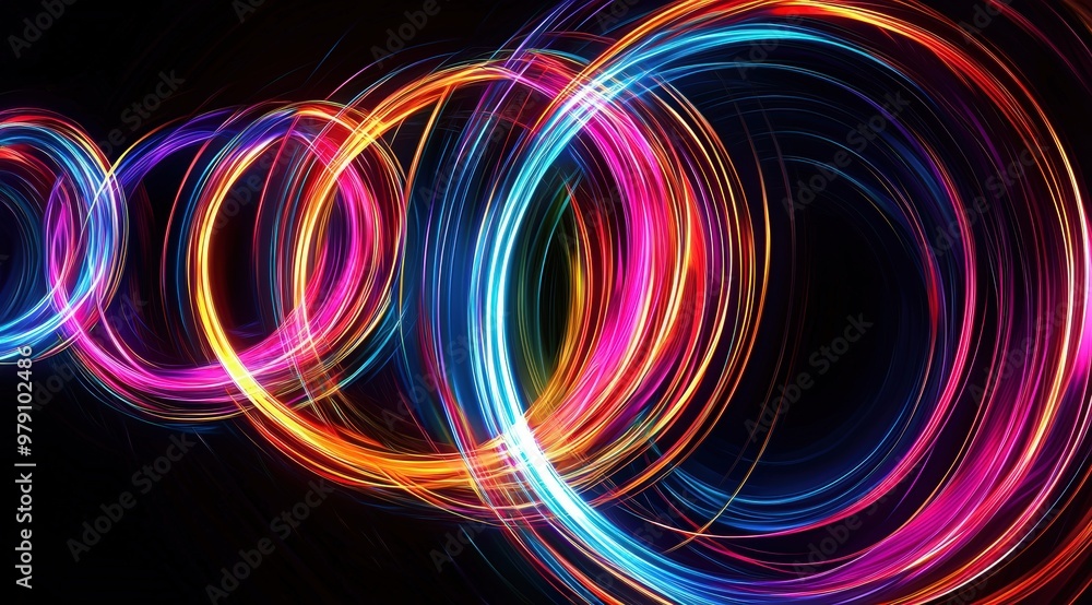 Abstract light trails Abstract light trails