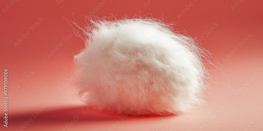 White Fluffy Ball of Wool White Fluffy Ball of Wool