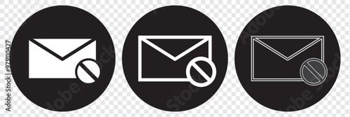 blocked icon vector on white background, blocked trendy filled icon. EPS 10.