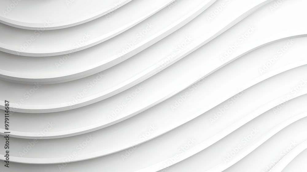Abstract White Curved Lines Background Abstract White Curved Lines Background