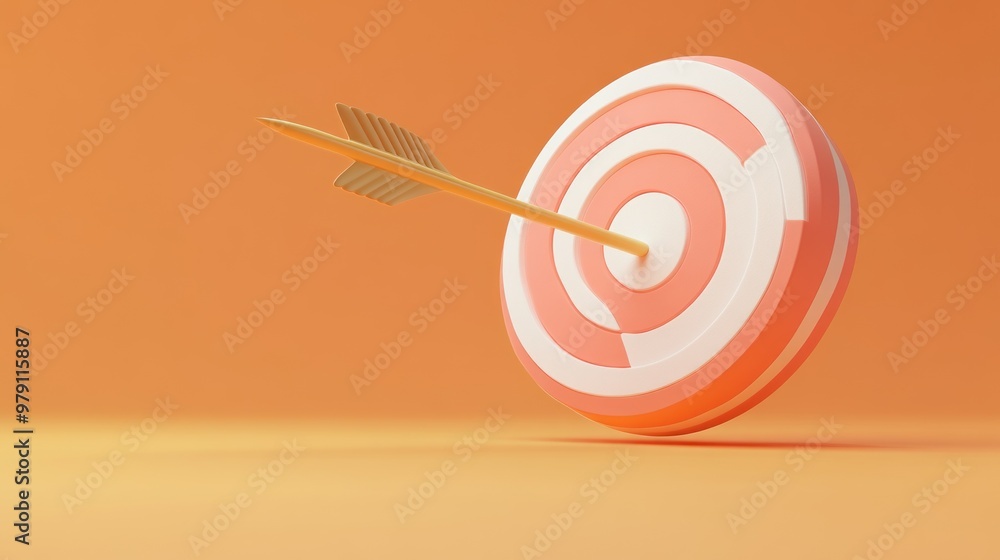 A stylized target with an arrow, symbolizing goals and achievements. A stylized target with an arrow, symbolizing goals and achievements.