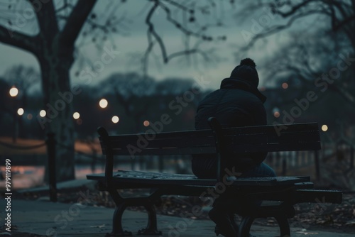 Solitude on a Bench