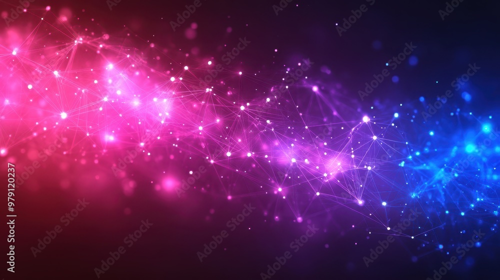 Futuristic Digital Network Connection Abstract Background Futuristic Digital Network Connection Abstract Background