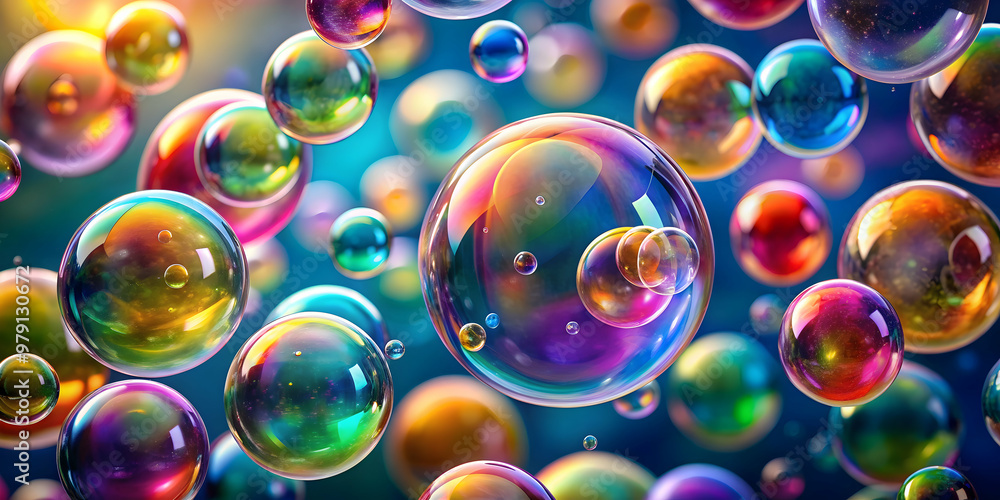 Colorful bubbles floating in the air , vibrant, fun, playful, iridescent,round, soap, sphere, rainbow, floating, light Colorful bubbles floating in the air , vibrant, fun, playful, iridescent,round, soap, sphere, rainbow, floating, light