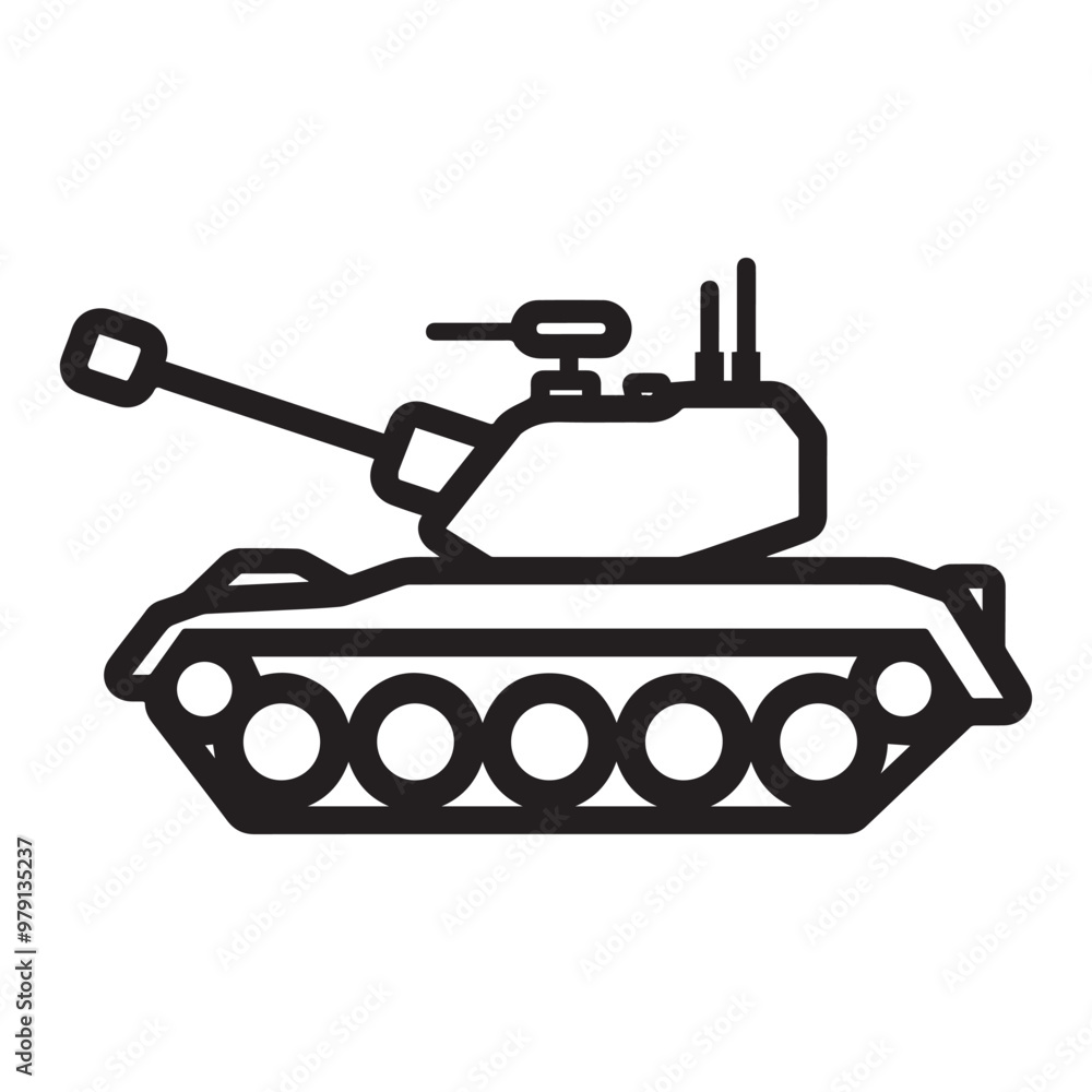 Soldiers ClipArt Design - military tank vector illustration in black and white
Soldiers ClipArt Design - military tank vector illustration in black and white