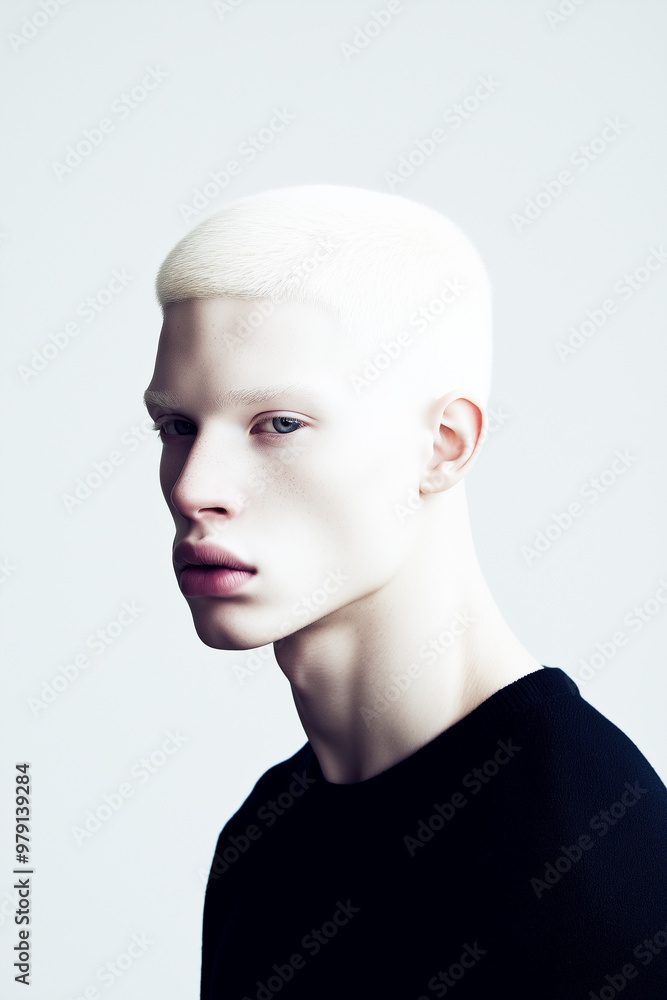 A man with a shaved head and a white beard A man with a shaved head and a white beard