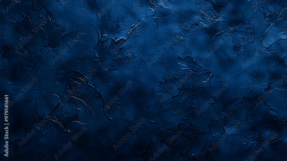 Abstract Deep Blue Textured Background with Irregular Patterns and Shapes Abstract Deep Blue Textured Background with Irregular Patterns and Shapes