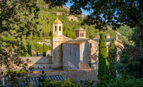 The Fontfroide Abbey church near Narbonne, Aude, France