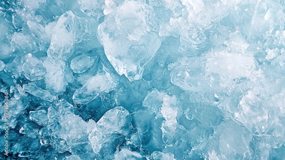 Close-up of ice cubes Close-up of ice cubes