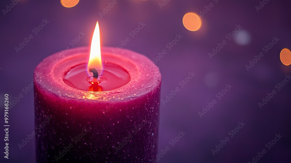 Candle with copyspaces Candle with copyspaces