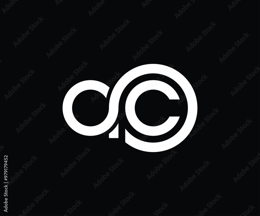 initial letter ac logo template design initial letter ac logo template design