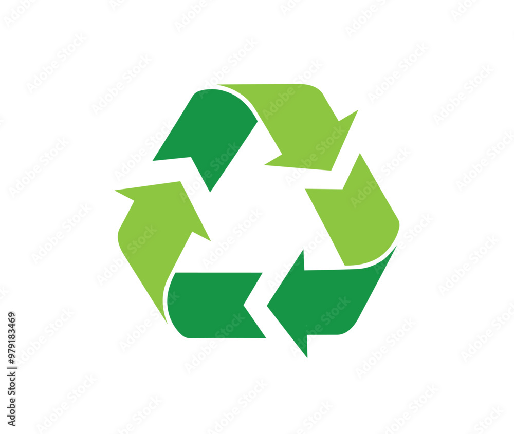 creative green eco recycle arrows logo vector icon symbol design creative green eco recycle arrows logo vector icon symbol design