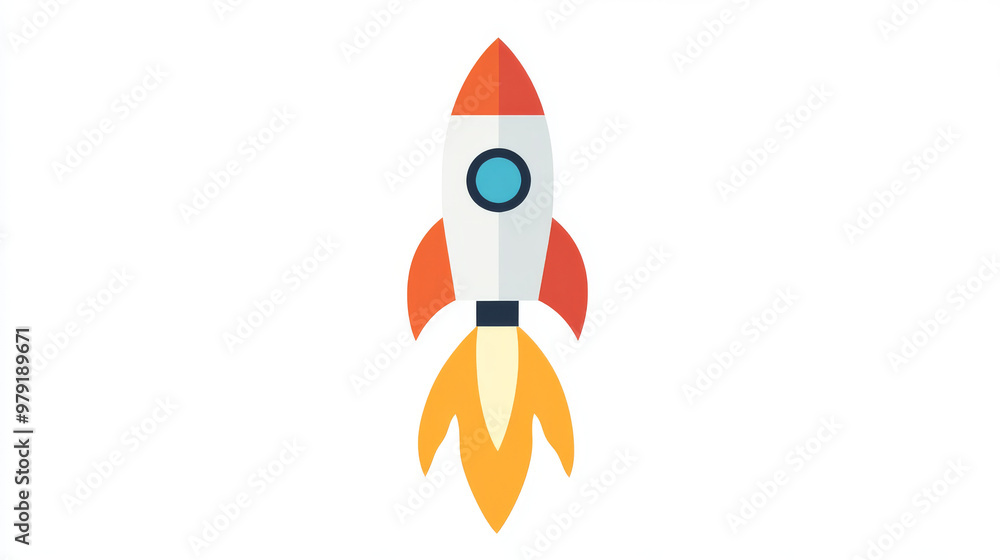 A rocket icon that looks like it's taking off. A rocket icon that looks like it's taking off.