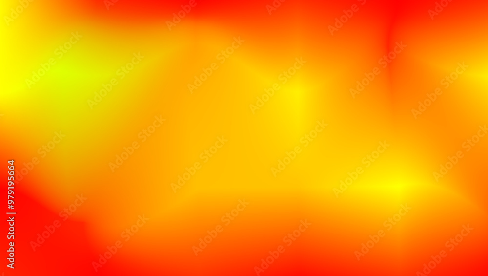 Abstract red background with yellow blurred gradient and copy space. Abstract red background with yellow blurred gradient and copy space.