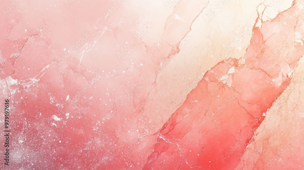 Fototapeta premium A soft gradient background featuring pink and white hues with a textured appearance.
