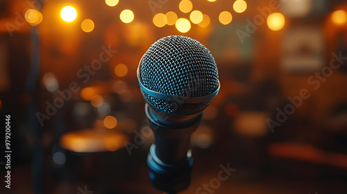 Microphone Photo - Live Music, Stage, Performance, Concert, Sound, Audio, Music, Band, Singer