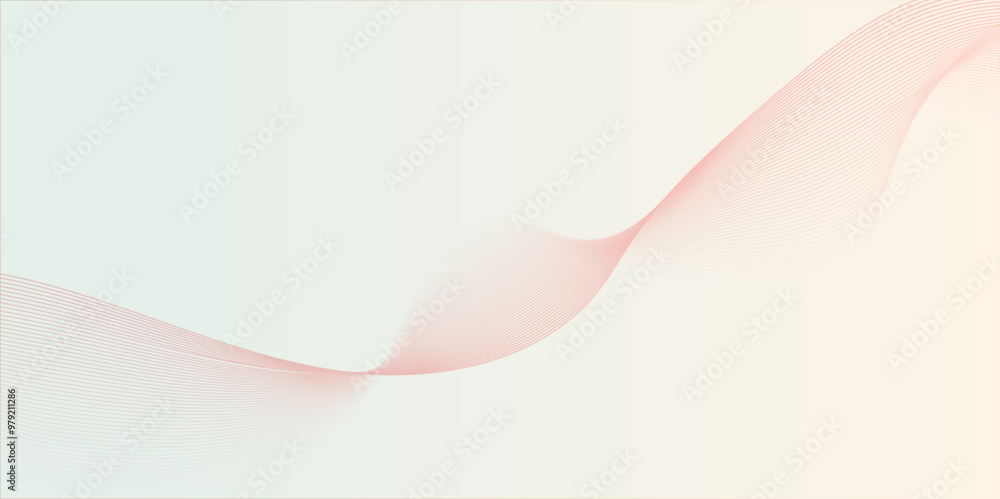 Abstract background with waves for banner.Stylized line art background. Vector background with lines isolated on white and orange gradient. Curved wavy line, smooth stripe.Vector illustration. Abstract background with waves for banner.Stylized line art background. Vector background with lines isolated on white and orange gradient. Curved wavy line, smooth stripe.Vector illustration.