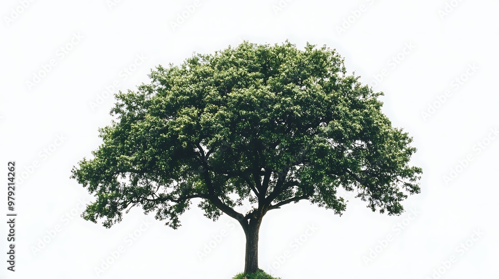 tree isolated on white background tree isolated on white background