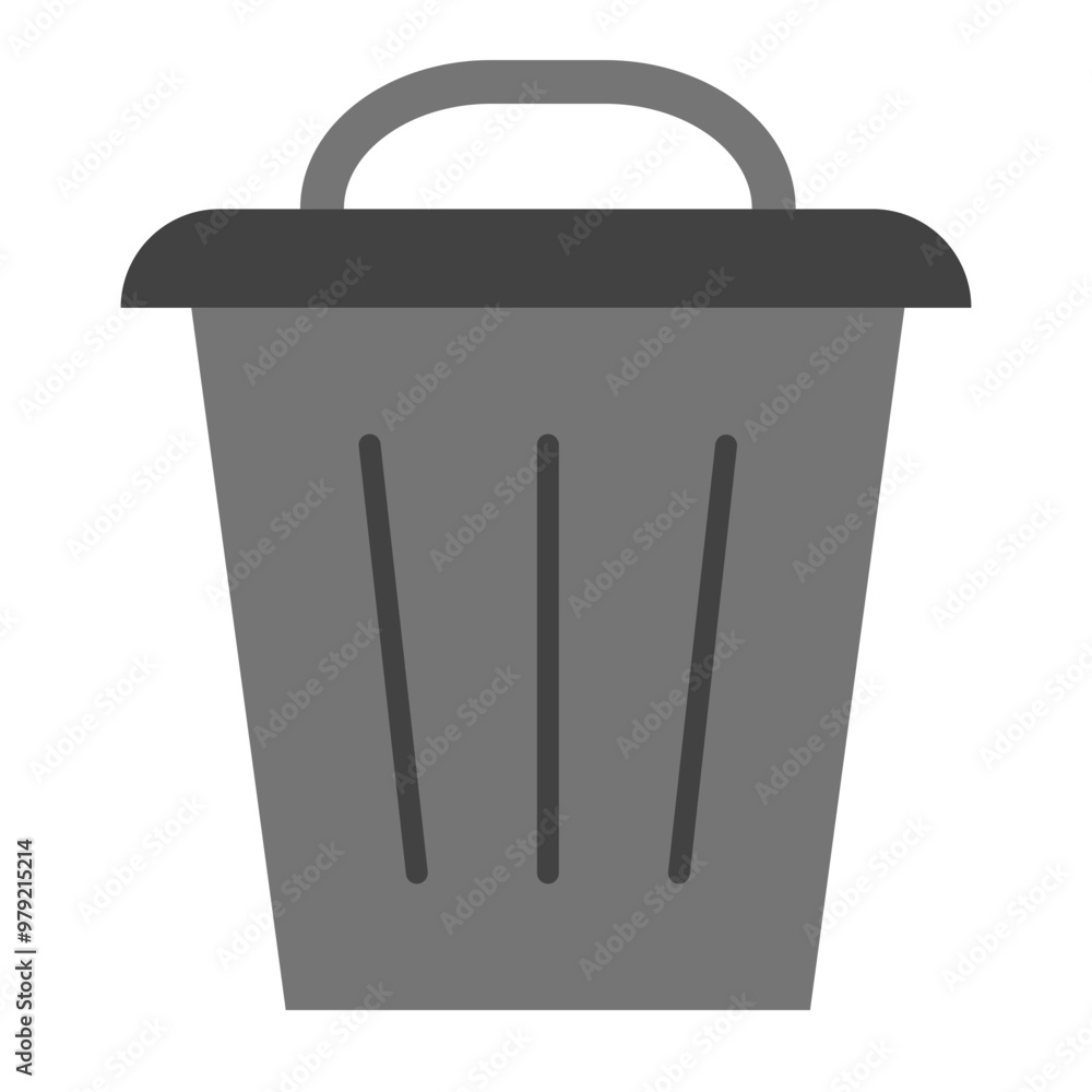 Junk Vector Flat Icon Design Junk Vector Flat Icon Design