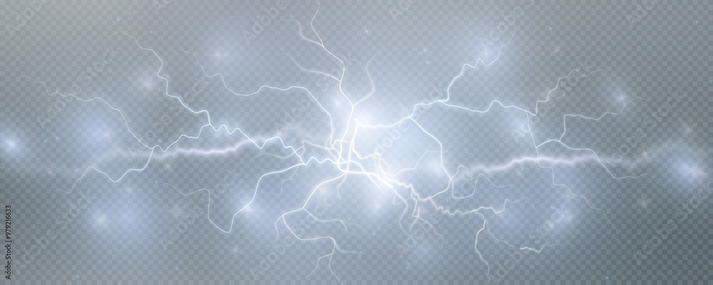 Realistic lightning flash effect, thunderstorm and lightning. Shining white lightning isolated on transparent background, natural phenomenon png. Realistic lightning flash effect, thunderstorm and lightning. Shining white lightning isolated on transparent background, natural phenomenon png.